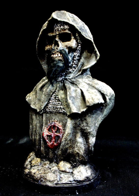 Blind Dead Templar 1/3 Bust By Daniel Horne Model Kit - Click Image to Close